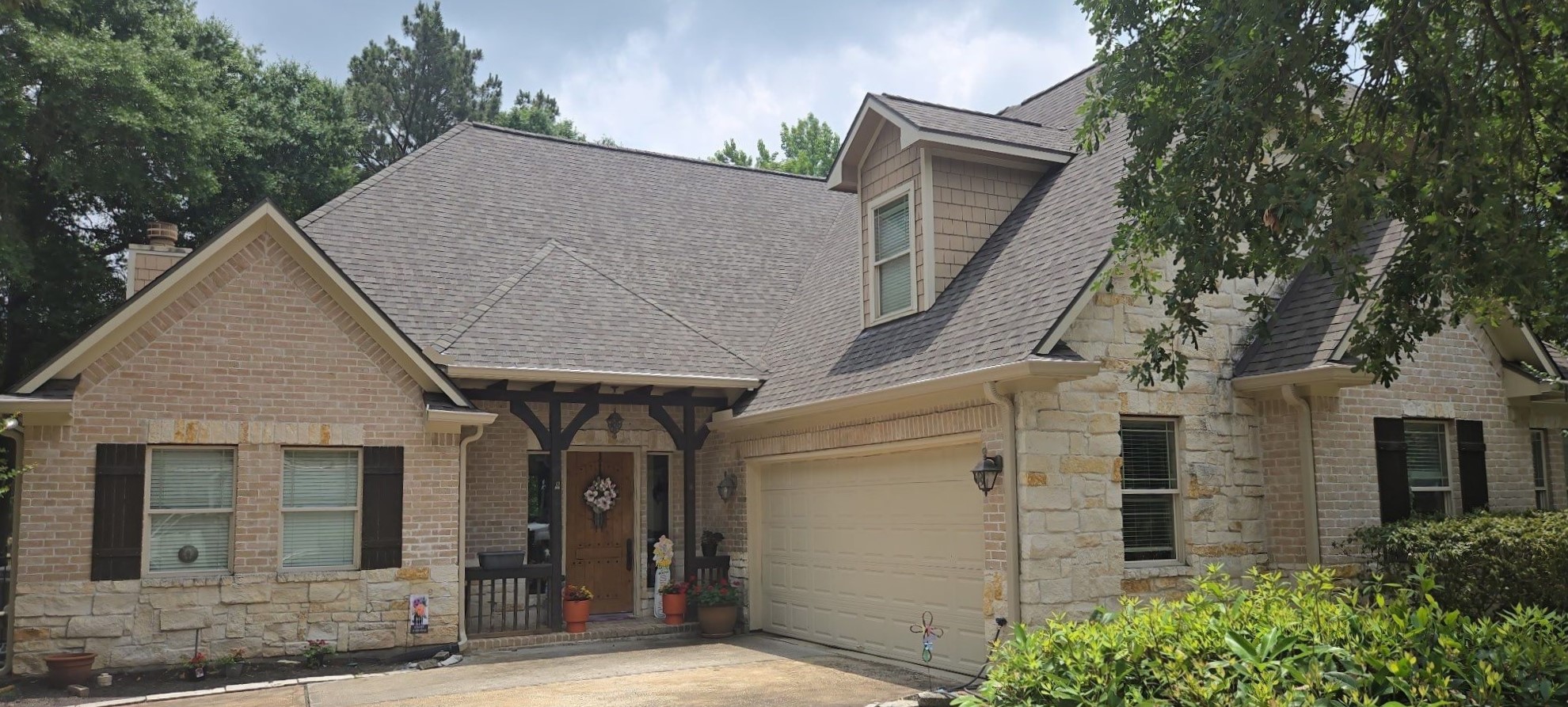 Stone & Brick Custom Home