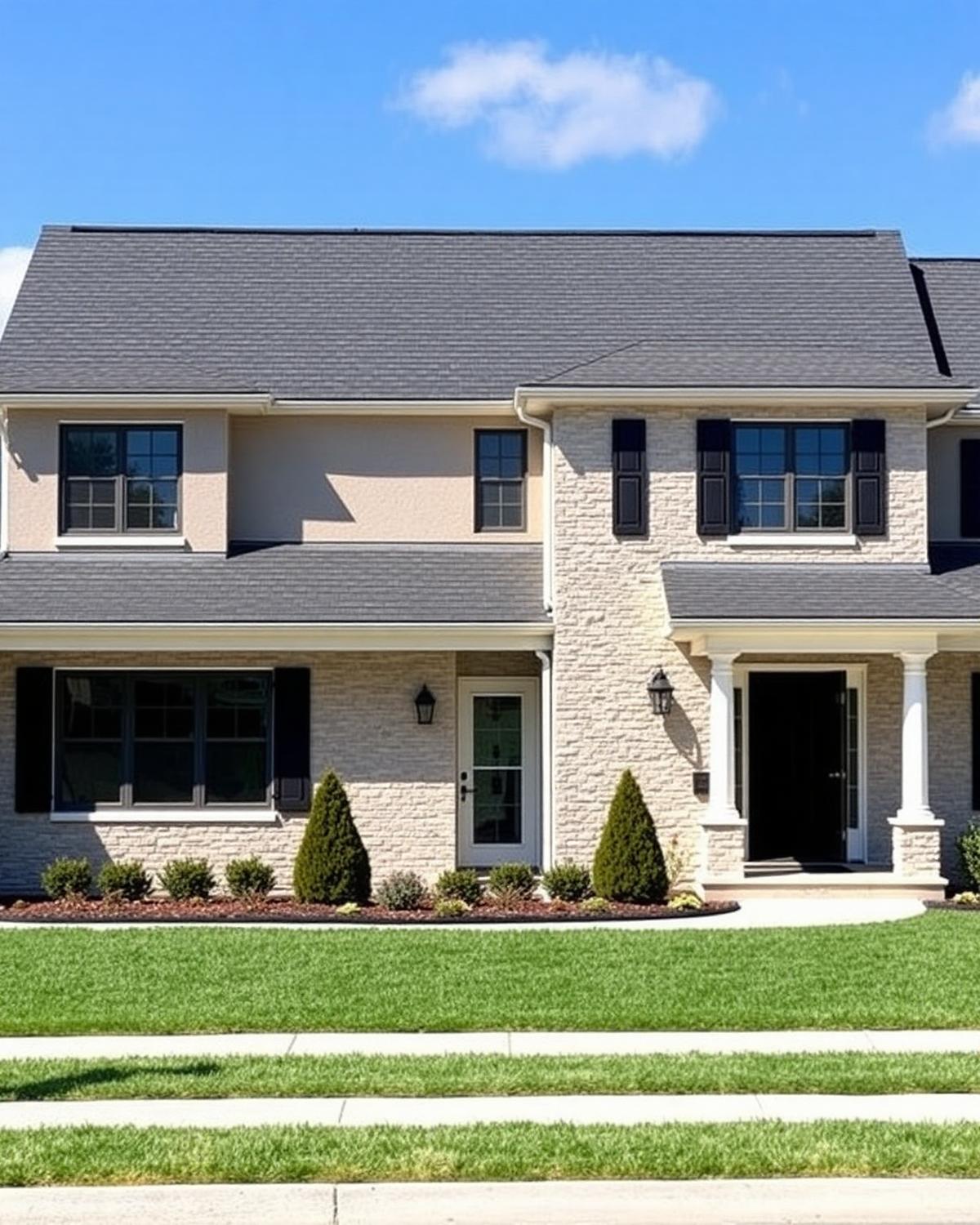 Suburban Stone Estate